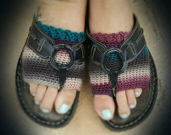 flip flop socks, toe-less socks, foot warmer, yoga socks, pilates socks, dance socks, foot guards, foot warmer, crochet socks