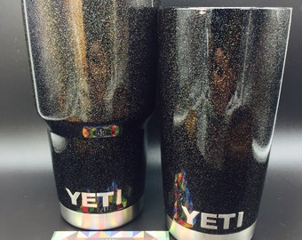 Prismatic Glitter Tumbler - Yeti Rambler / RTIC / Ozark - Cheapest on ETSY