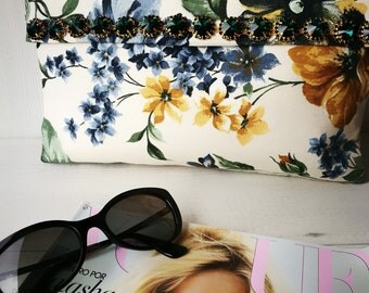 SCARF CLUTCH BOTANICAL BALLADS