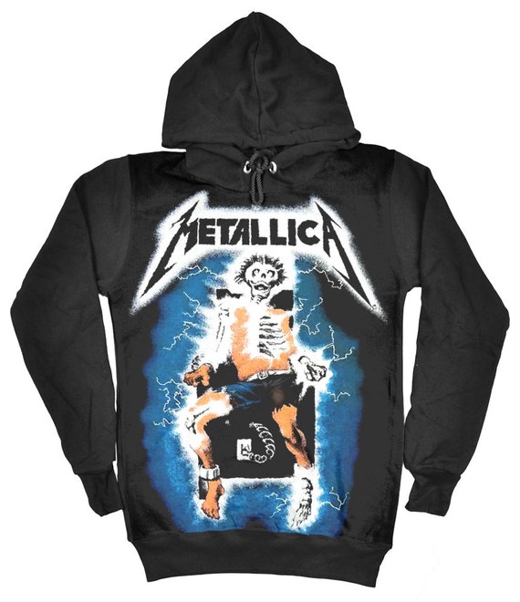 metallica crew neck sweatshirt