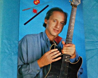 Dire Straits 1989 Copyright Approved Culture Shock Calendar Music Memorabilia Collectable Same Dates As 2017 Vintage Full Page Pics Rock