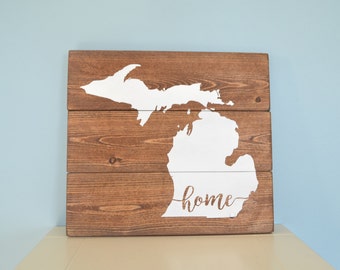 Michigan decor | Etsy