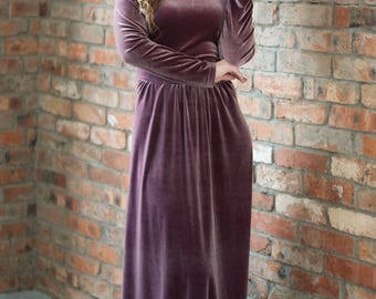 Swank, elegant dress, velvet dress. Элегантное бархатное платье