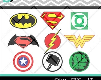 Superhero svg,Batman svg,Captain America svg,Superman svg,Justice League,Hulk svg,Flash svg,Wonder Woman svg,Thor svg,Files for Cricut