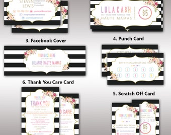 LulaRoe Boho Marketing Kit Bundle, 29 Items Package, 400+ Files, Fast Free Personalization, For Fashion Retailer, LLR Businessman K25V03