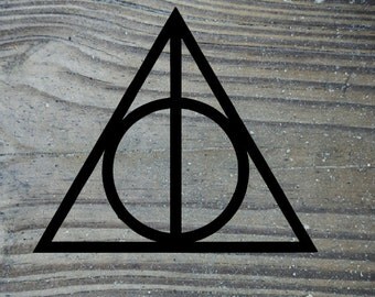 Harry potter decal, harry potter laptop sticker, Car decal, Bottle sticker, harry potter deathly Hollows, snape, Harry Potter sticker, vinyl
