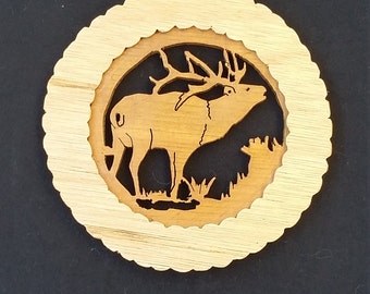 Scroll saw deer | Etsy