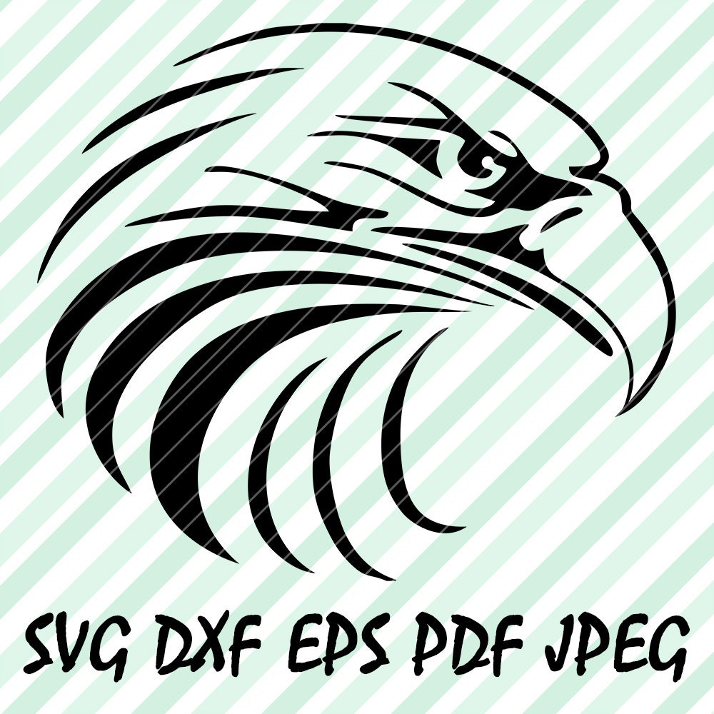 Download Eagle Head SVG DXF Pdf Eps Vector Files Cricut Design Space