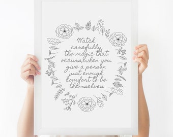 Atticus Quote || Printable Wall Art, Printable Quote, Downloadable Print