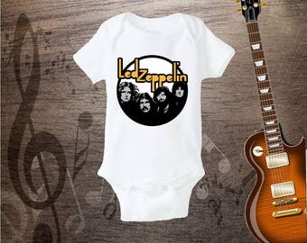 Led Zeppelin Shirt Onesie, Baby Onesie®, Baby Romper, Baby Shower Gift, Funny Baby Onesie, Infant Clothes, Baby Bodysuit, Newborn Gift