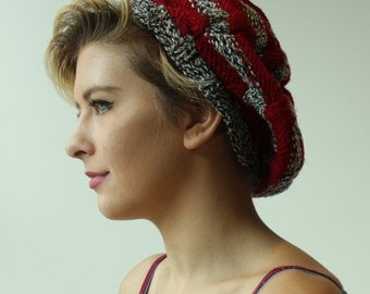 Handmade Cable Knit Tam