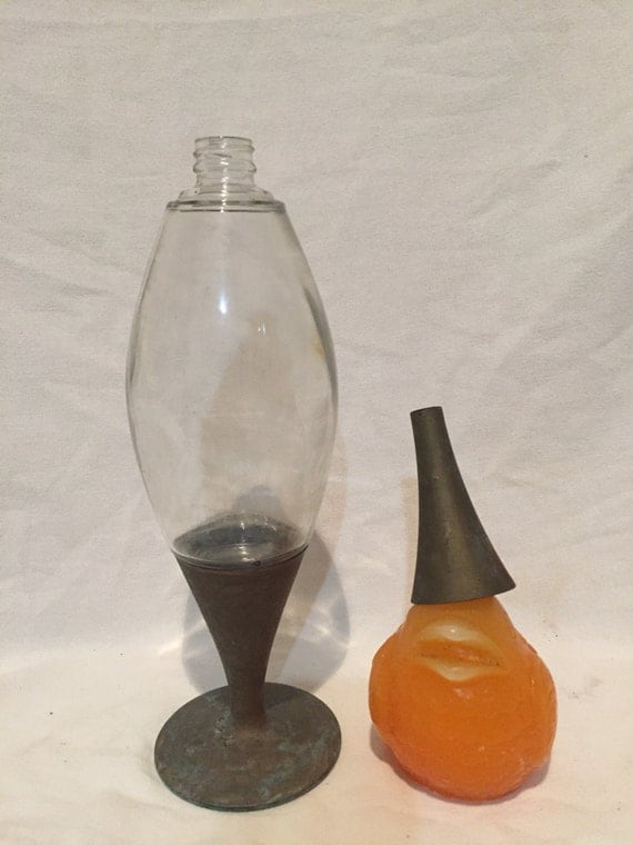 ROCKET SHAPED ATOMIC Liquor Bottle Mid Century Modern