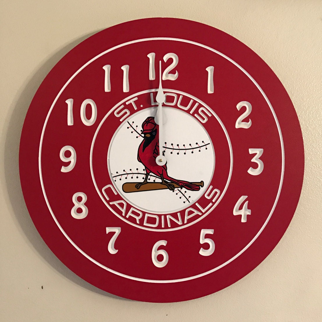St. Louis Cardinals Wall Clock