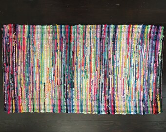 Bright colors rug | Etsy