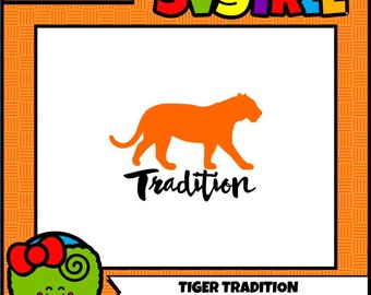 Tiger SVG Tiger Decor Tiger Shirt Design Family SVG Commercial Free Cricut Files Silhouette Files Digital Cut Files svg cut files