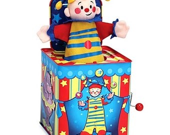 Jack in the box toy | Etsy