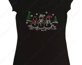 women's snowman shirt