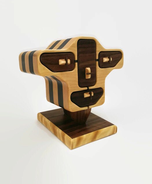 ROBOT HEAD jewelry box desk organizer home decor by RoysBox