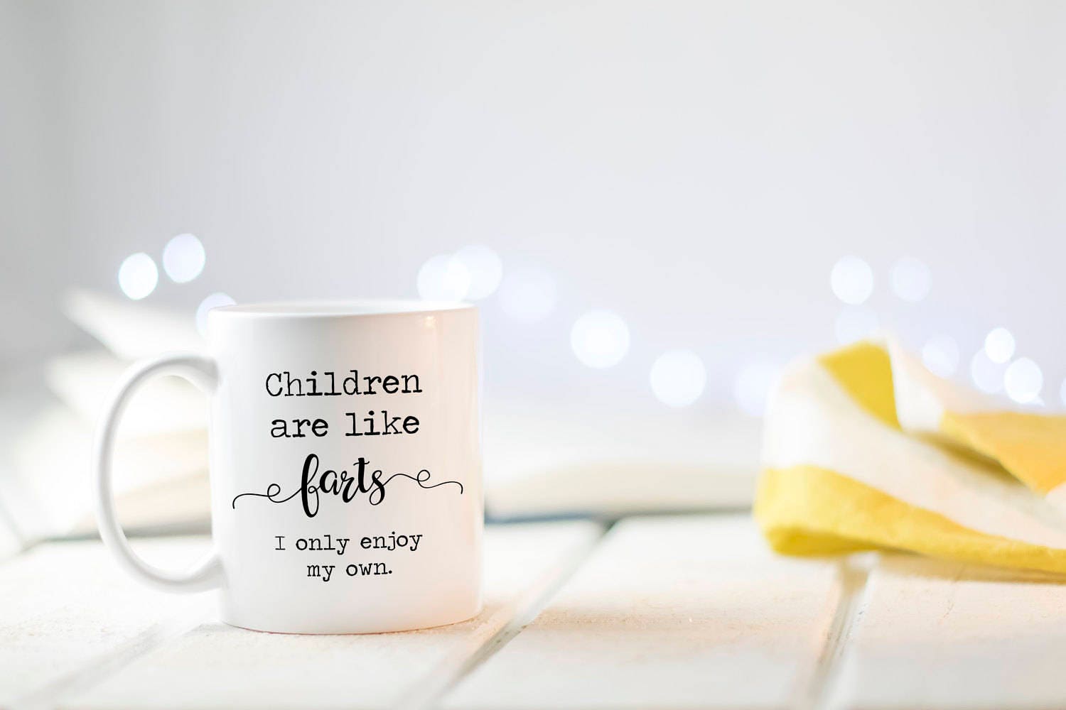 Funny Gifts Couples, Children are like farts I only enjoy my own, Funny Mother's Day Gift, Funny Mug, Gift for Him, Funny Mugs for Men,