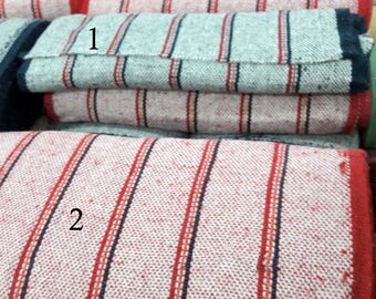 Striped Jerga 19.6"W 1yrd L,baja hoodie fabric,mexican hoodie,floorcloth,decoration fabric,rug,sarape,zarape fabric,kitchen rug
