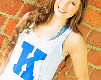 Kentucky Shirt / Kentucky Tank / SALE University of Kentucky / Kentucky Basketball / Wildcats / Kentucky Football / Racerback Tank / Power K