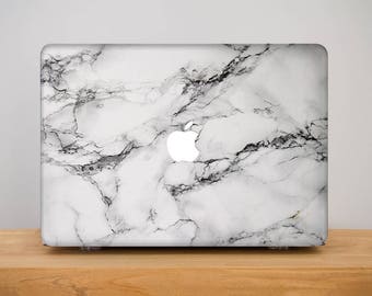 White Marble Macbook 12 Case Laptop Hard Case Macbook Pro 13 Cover MacBook Air 13 Hard Case Macbook Pro 15 Case Hard Macbook Air Case MB_021