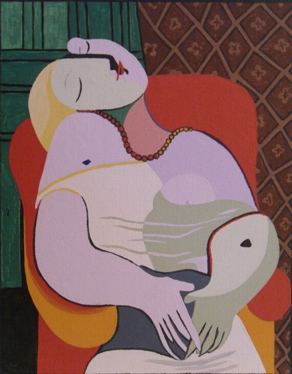 Pablo Picasso Lady Sitting In Chair   Il 570xN.1094312822 A0ye 