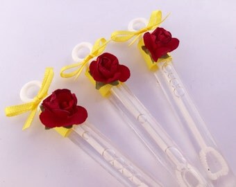 Beauty and the Beast Favor: Beauty and the Beast Themed Party Favor, Beauty and The Beast Theme, Beauty and the Beast Bubbles
