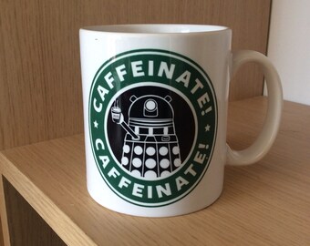 Daleks ; Dr Who Inspired Coffee Mug