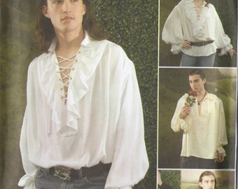 Pirate shirt pattern | Etsy