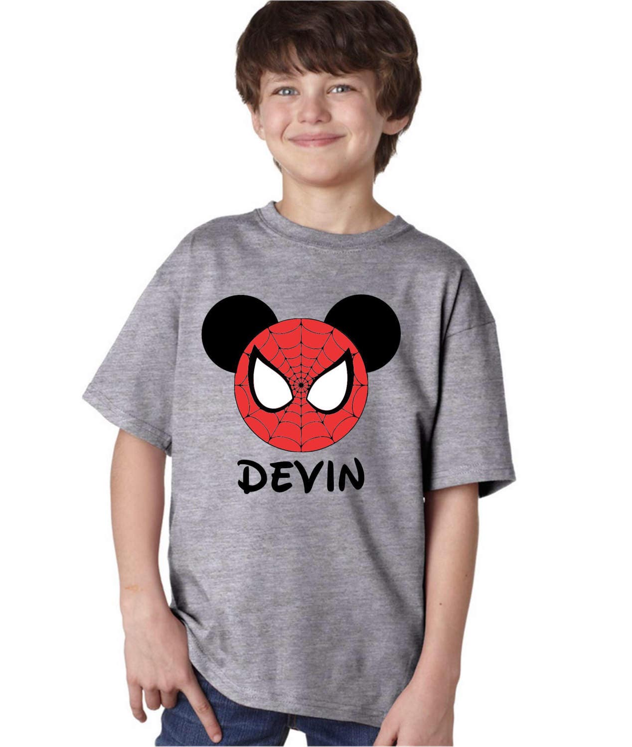 disney spiderman shirt
