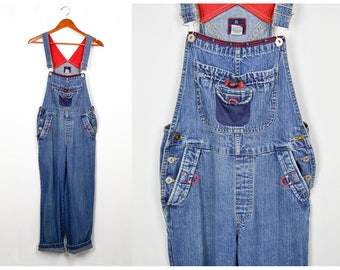 90s BUM Overalls, Vintage Clothing, 90s Clothing, 80s Clothing, Hip Hop Jeans, Grunge, Oversized, Baggy Jeans, Coveralls, Fresh Prince