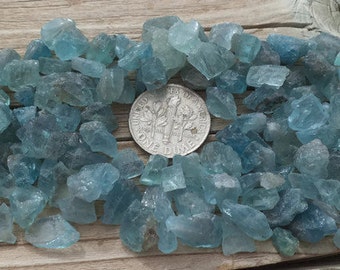 Sale, raw aquamarine, gemstone cabochon, rough aquamarine, crystal healing, chakra, wiccan, healing crystals, gems, minerals, pagan, stones