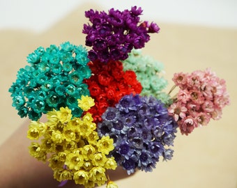50 pcs mini star daisy,real natural dried flowers for Filler of the glass bottles,Decor Floral Supplies(122-45)
