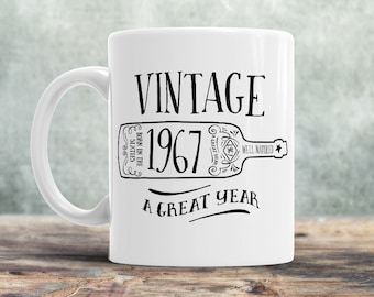 50th Birthday, 1967 Birthday, 50th Birthday Gift, 50th Birthday Idea, Vintage, 1967, Happy Birthday, 50th Birthday Present for 50 year old!