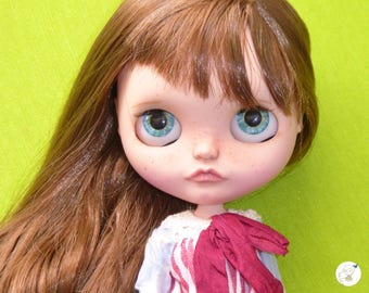 Custom Blythe Dolls For Sale by Vanilla custom edeadolls. Neo Blythe urban cowgirl.