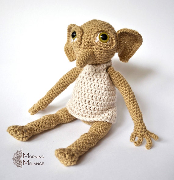 Dobby Amigurumi Dobby Crochet Collectible Harry Potter