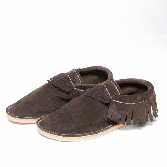 man moccasins