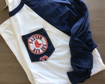 Pocket Tee with Boston Red Sox Pocket