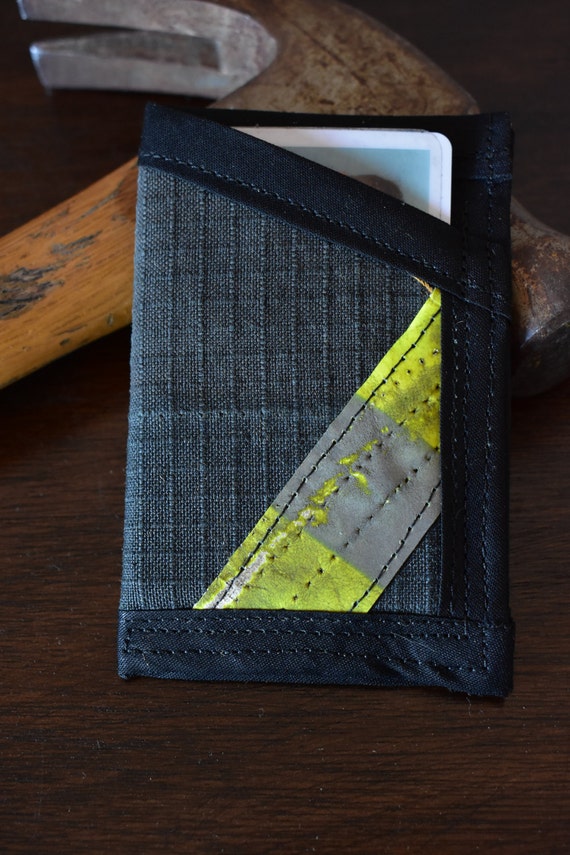Black Wallet from Firefighter Turnout Gear