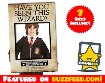 Have You Seen This Wizard Photo Booth Prop (Instant Download) Harry Potter Decorations, Azkaban Print, Poster, Photo Booth Frame