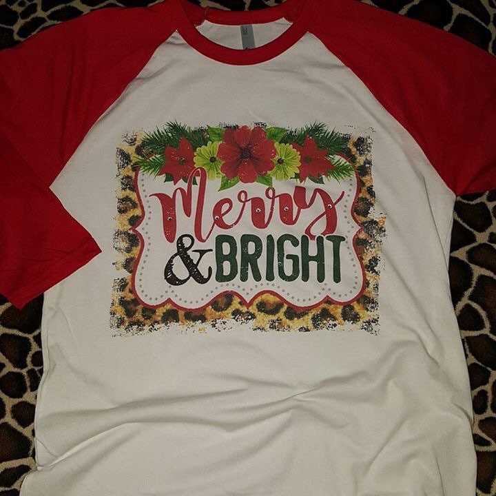 merry christmas baseball shirt