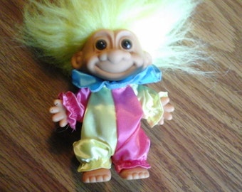 Items similar to Vintage Punk Rocker Russ Troll Doll on Etsy