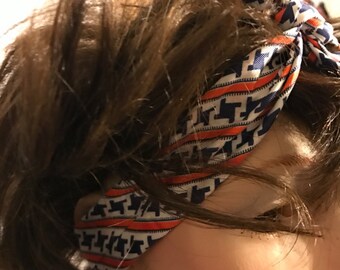 Hair ties- vintage patterns- four options!