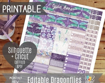 Dragonfly stickers | Etsy