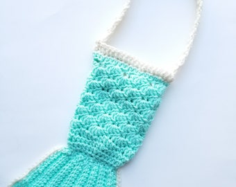 Crochet Mermaid Tail Purse