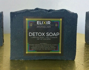 Detox Soap - Mens Gift - Mens Gift Ideas - Mens Christmas Gifts - Gifts for Dad - Gifts for Sister - Gifts for Mom - Christmas Gifts - Gift