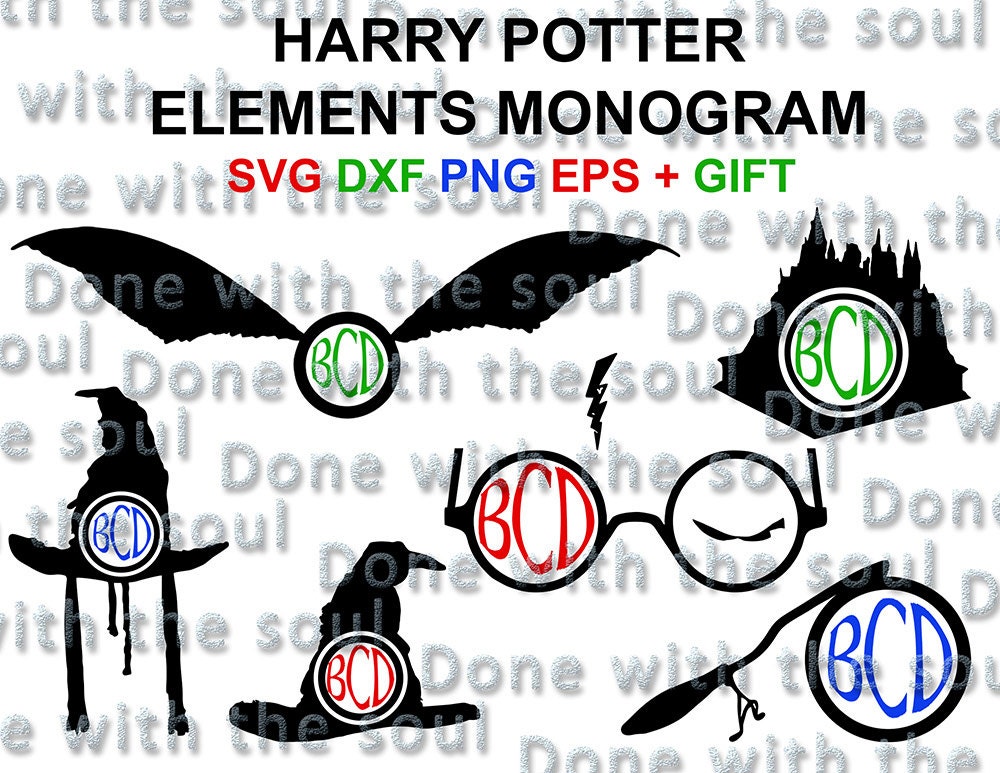 Download Potter Element Harry Potter Monogram Cut Potter Potter