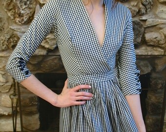 Double Breasted Retro Dress
