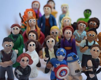 Custom Polymer Clay Figurine